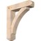 Ekena Millwork Thorton Craftsman Smooth Bracket w/ Offset Brace, Douglas Fir, 7 1/2"W x 32"D x 36"H BKT0806X32X36THR04SDF - alternate 1